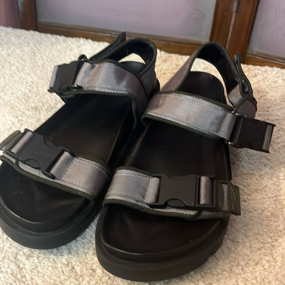 Zara Shoes - ZARA Metal Buckle Strappy Ladies sandals
